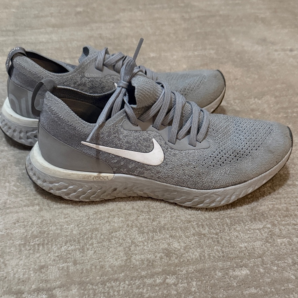 Nike Light Gray Athletic Sneakers